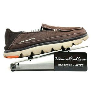 Altra Mens Loafer Round Toe Slip On Shoes Size 9